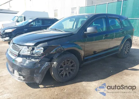 2014 Dodge Journey American Value Pkg из США, поврежденный, VIN 3C4PDCABXET209843